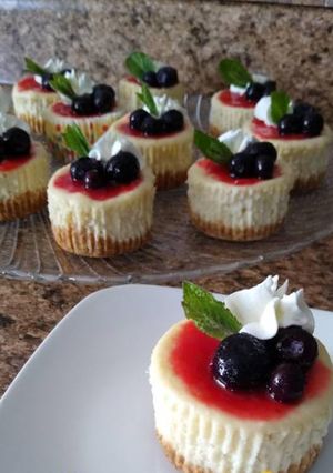 Una foto de Minis cheesecake individual