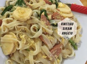 Foto resep Kwetiau Siram dengan Angciu Pengganti