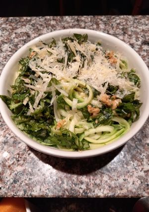 Una foto de Fideos de zucchini