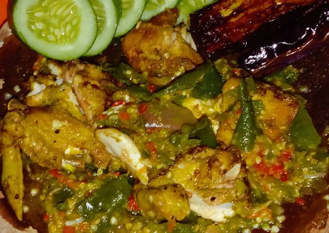 Resep Ayam Penyet Cabe Ijo Oleh Keysha Azzahra Cookpad