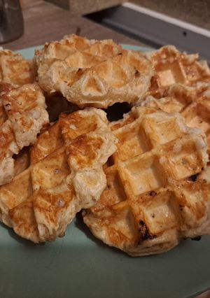 Une photo de Gaufre liégeoise a la cannelle