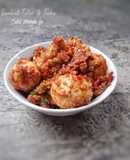Sambal Telur Tahu Cabe Merah Ijo