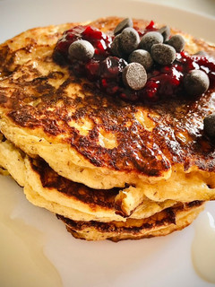 Φωτογραφία της συνταγής Pancakes μήλου χωρίς αλεύρι ή ζάχαρη
