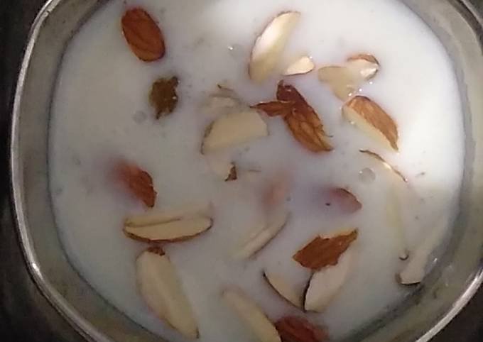 Recipe of Super Quick Homemade Sabudana kheer