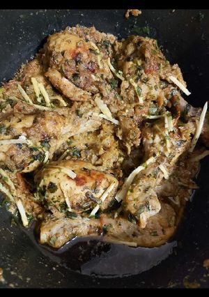 A picture of Chicken karahi.