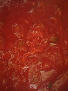 A picture of Big Poppa's Sweet & Salty Spaghetti Sauce.