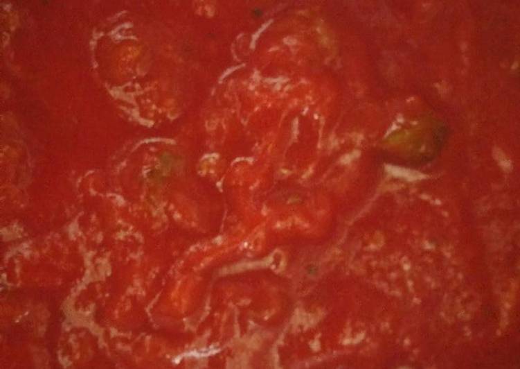 Simple Way to Prepare Any-night-of-the-week Big Poppa&#39;s Sweet &amp; Salty Spaghetti Sauce