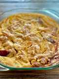 Clafoutis aux fruits provençal inspiré d'une recette de Laurent Marriote