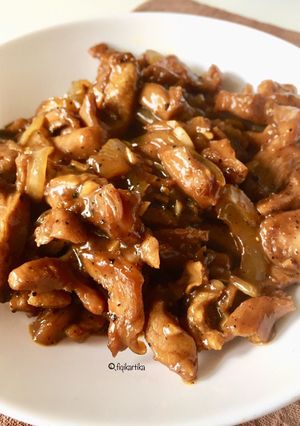 Foto resep Sapi Lada Hitam