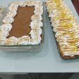 Tarta tres leches con merengue