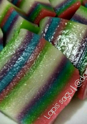 Foto resep Lapis Sagu/Kanji