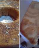 Budín de vainillas con flan🥯