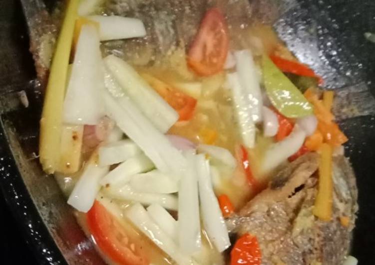 Resep Mujair bumbu acar kuning yang enak Untuk Jualan