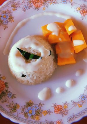 Foto resep Manggo sticky rice