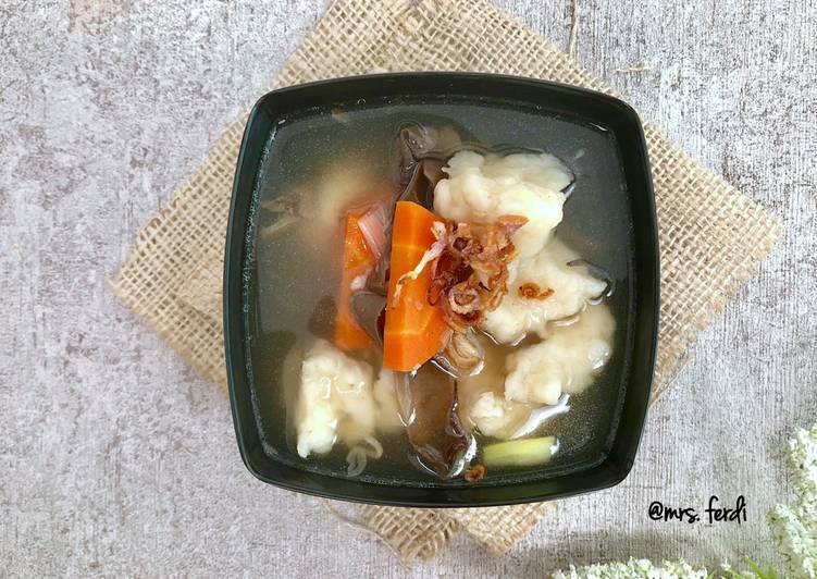 Bagaimana Membuat Soup Bakso Ikan yang Bisa Manjain Lidah