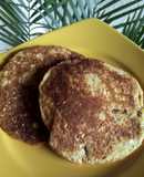 Pancakes de banano, avena y chía