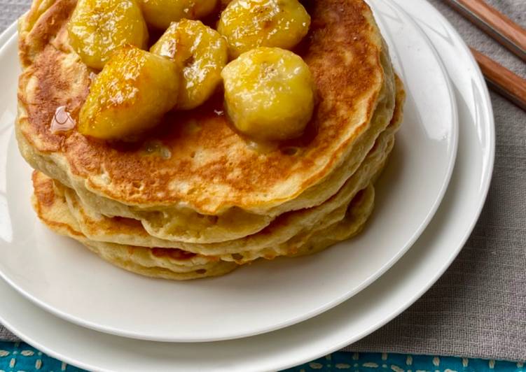 Recipe of Award-winning My banana pancakes