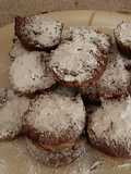 Brownie de camote con almendras