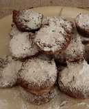 Brownie de camote con almendras