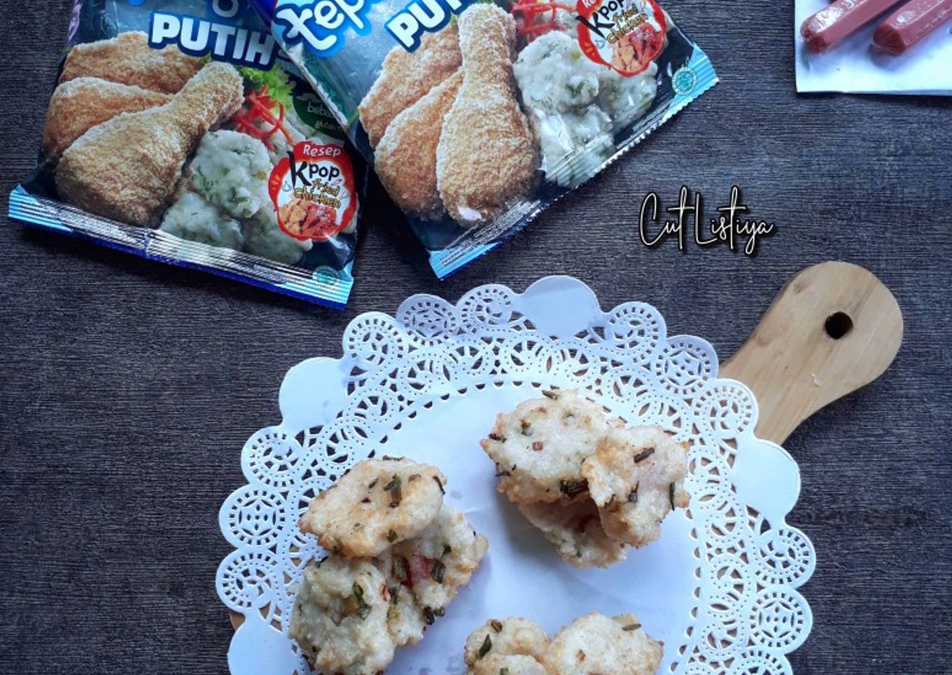 Cireng Nasi isi Sosis