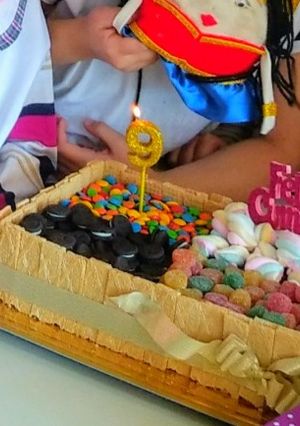 Una foto de Torta de cumpleaños para inexpertos !