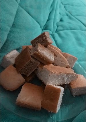 Una foto de Torta de vainilla y chocolate