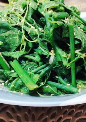 薑絲炒龍鬚菜 的食譜成品照片