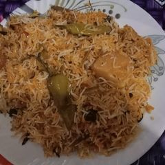 A picture of Dum biryani.