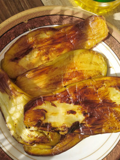 عکسی از دستور بادمجان سرخ شده
