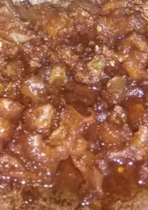 Foto resep Cecek(kulit sapi basah) bumbu kacang