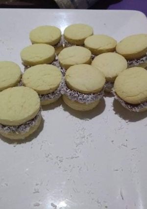 Una foto de Alfajores de maicena