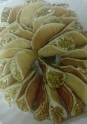 صورة لوصفة قطايف بالقشطه