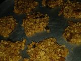 Galleta light de avena, banana, nuez