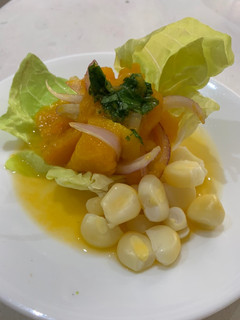 Una foto de Ceviche de mango