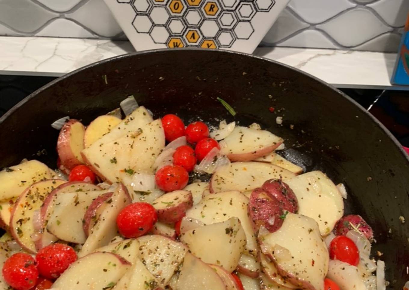 Potatoes for summer breakfast