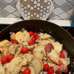 A picture of Summer Breakfast Potatoes.