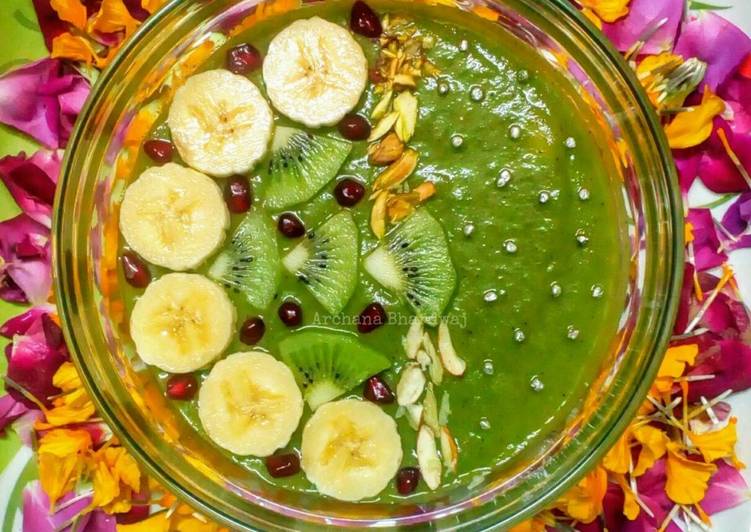 Simple Way to Prepare Super Quick Homemade Kiwi Green Smoothie