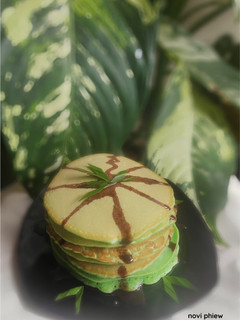 Foto resep Coconut Pandan Pancake
