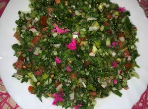 صورة لوصفة سلطة 🥗 ورق الفجل