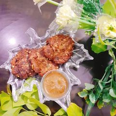 Chapli kabab A picture of Chapli kabab.