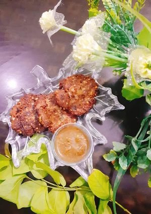 A picture of Chapli kabab.