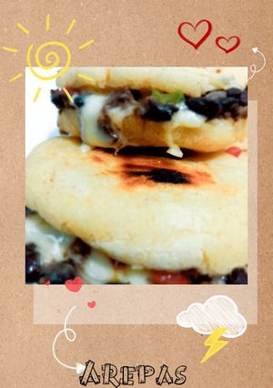 Una foto de Arepas 😃😊😋