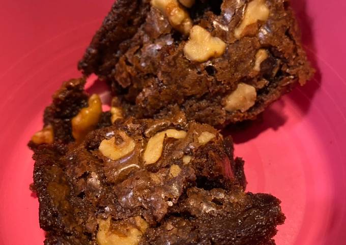 Easiest Way to Make Super Quick Homemade Chocolate fudge brownies