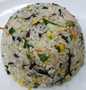 Easy Steps to Prepare Recipe Vegetarian Fried Rice that is  Makes Drooling, Appealing}