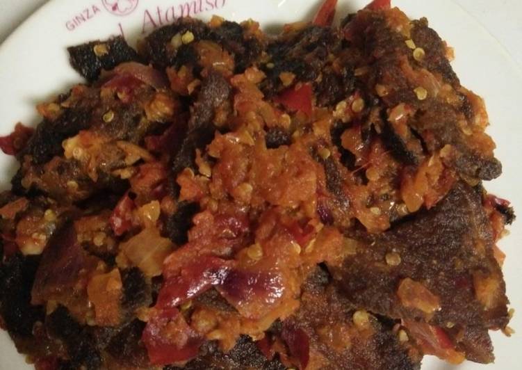 Resep: Dendeng Lambok Balado Menu Enak Dan Mudah Dibuat