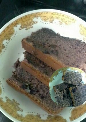 Foto resep Bolu Panggang Ubi Ungu by magic com