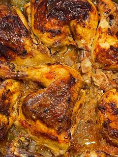 صورة لوصفة أفخاذ الدجاج بالليمون في الفرن🍋🍋🐓🐓