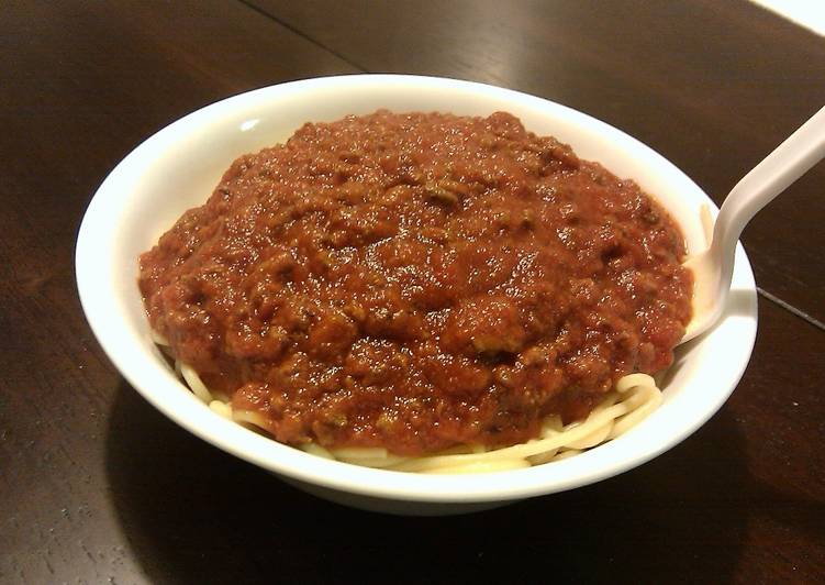 Recipe of Award-winning Lonnie’s Homemade Spaghetti Sauce