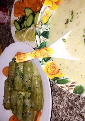 صورة لوصفة كوسا باللبن