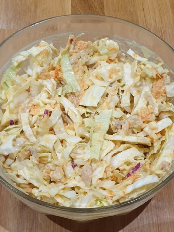 Cómo Hacer Coleslaw light  que Muy delicioso
